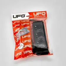 UFO Anahtarlı Elektrik 3 Metre   SİYAH    Renkli Üçlü Topraklı Kablolu Topraklı Grup Priz