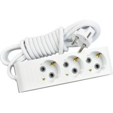 Günsan Elektrik Üçlü Çocuk Korumalı Topraklı Grup Priz 3 Metre