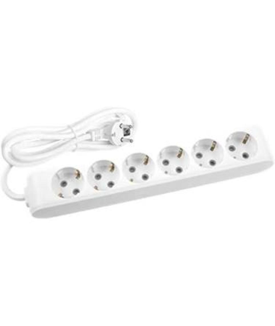 Viko Multi-Let 6'lı Anahtarlı 5Mt Kablolu Beyaz 90117605