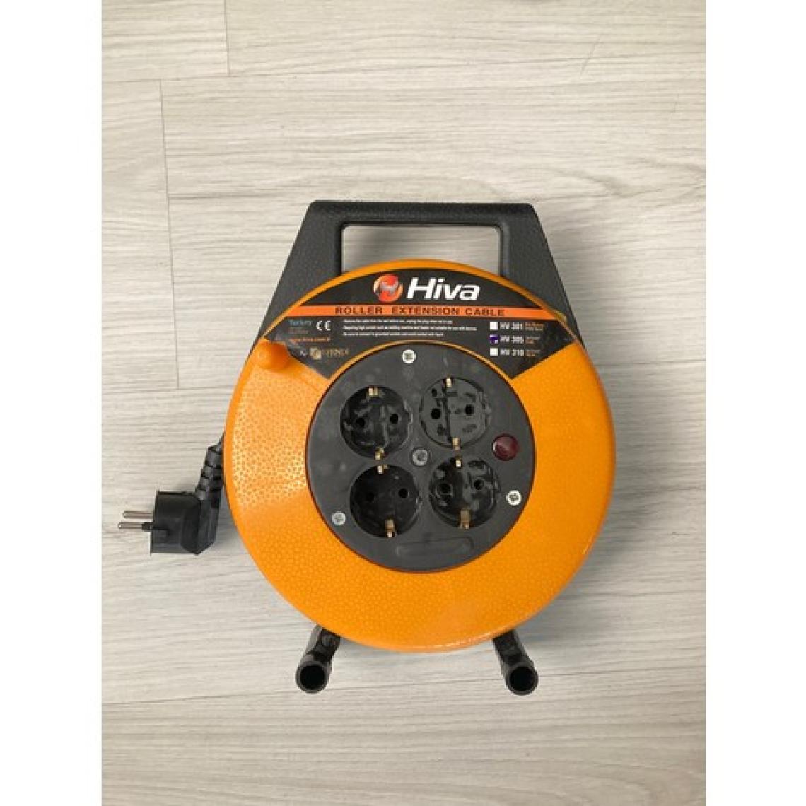 Hiva Makaralı Uzatma Kablosu 3x1,5mm 5 Metre HV305
