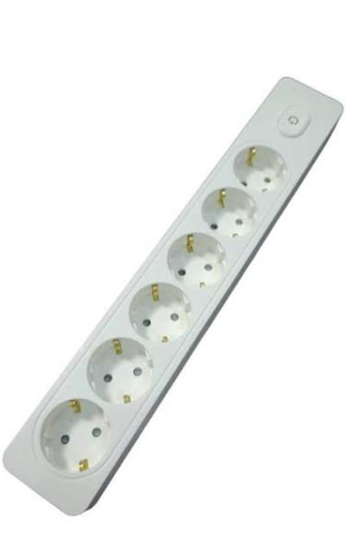 Seldur 6'lı Kablolu Topraklı Anahtarlı Çocuk Korumalı 3 Metre Priz