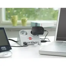 Brennenstuhl 2X Usb 2.0 2100Mah Hızlı Şarj Özellikli 2Li Uzatma Priz Beyaz