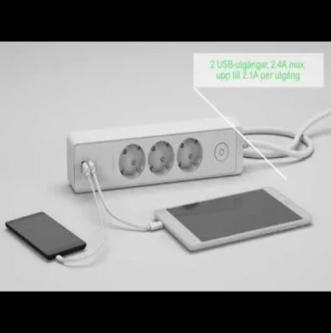 Schneider Electric Unica 3'Lü 1,5 Metre Grup Priz Beyaz