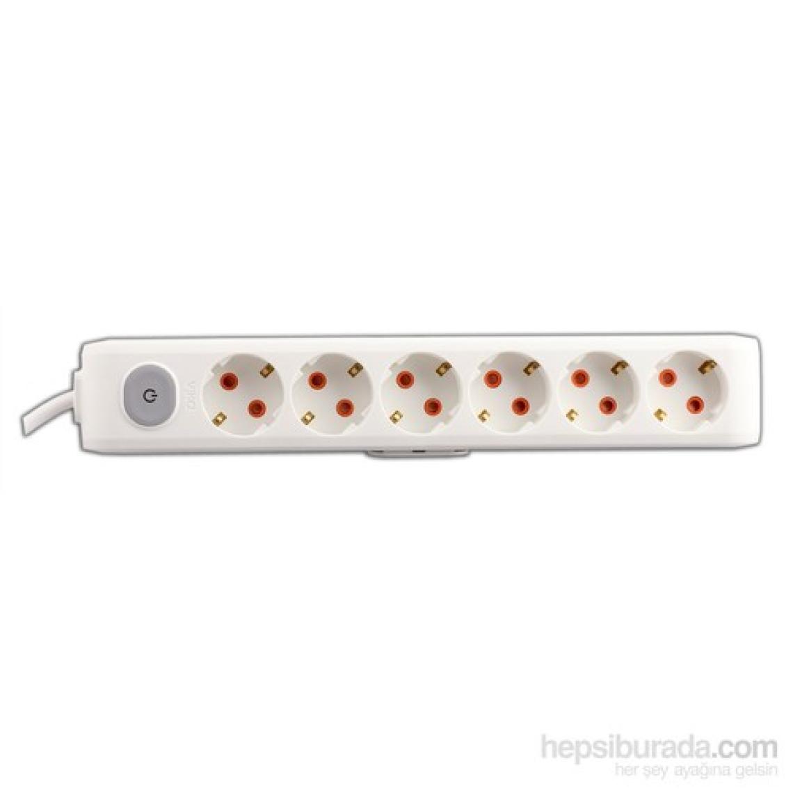 Viko Multi-Let 6lı Anahtarlı 3Mt Kablolu (90117603 90117603