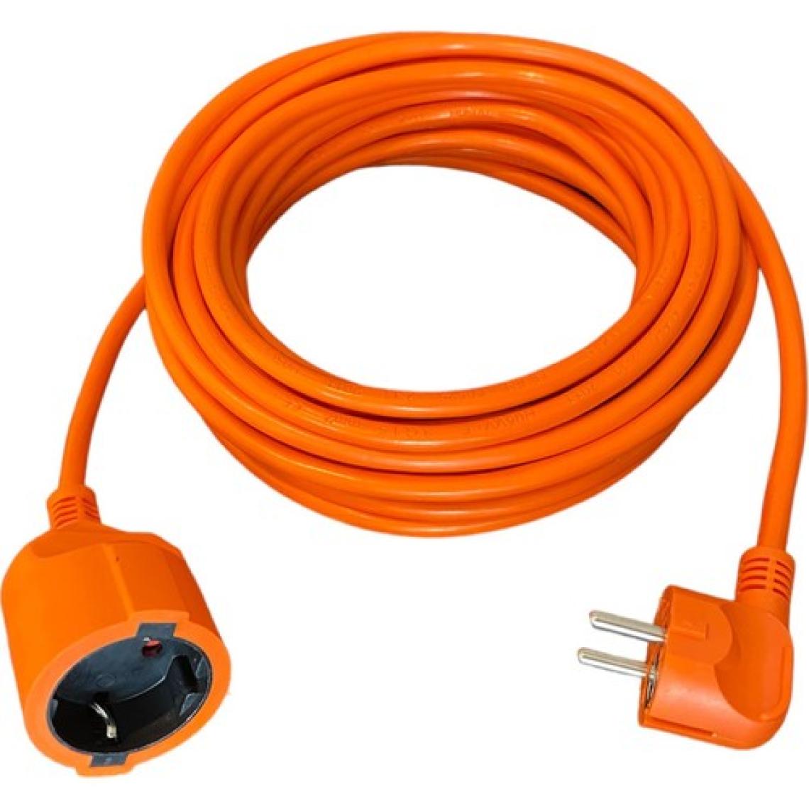 Alkan 3G 1 mm² 2200W Profesyonel Uzatma Kablosu ( %100 Bakır ) Turuncu - 5 Metre