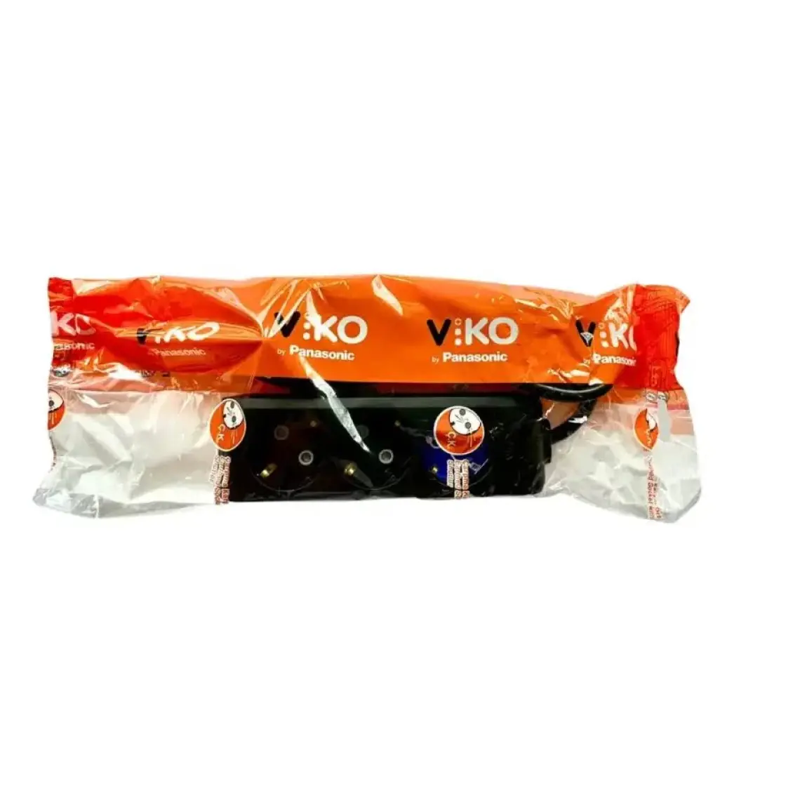 Viko  Siyah Üçlü Topraklı 2 Metre