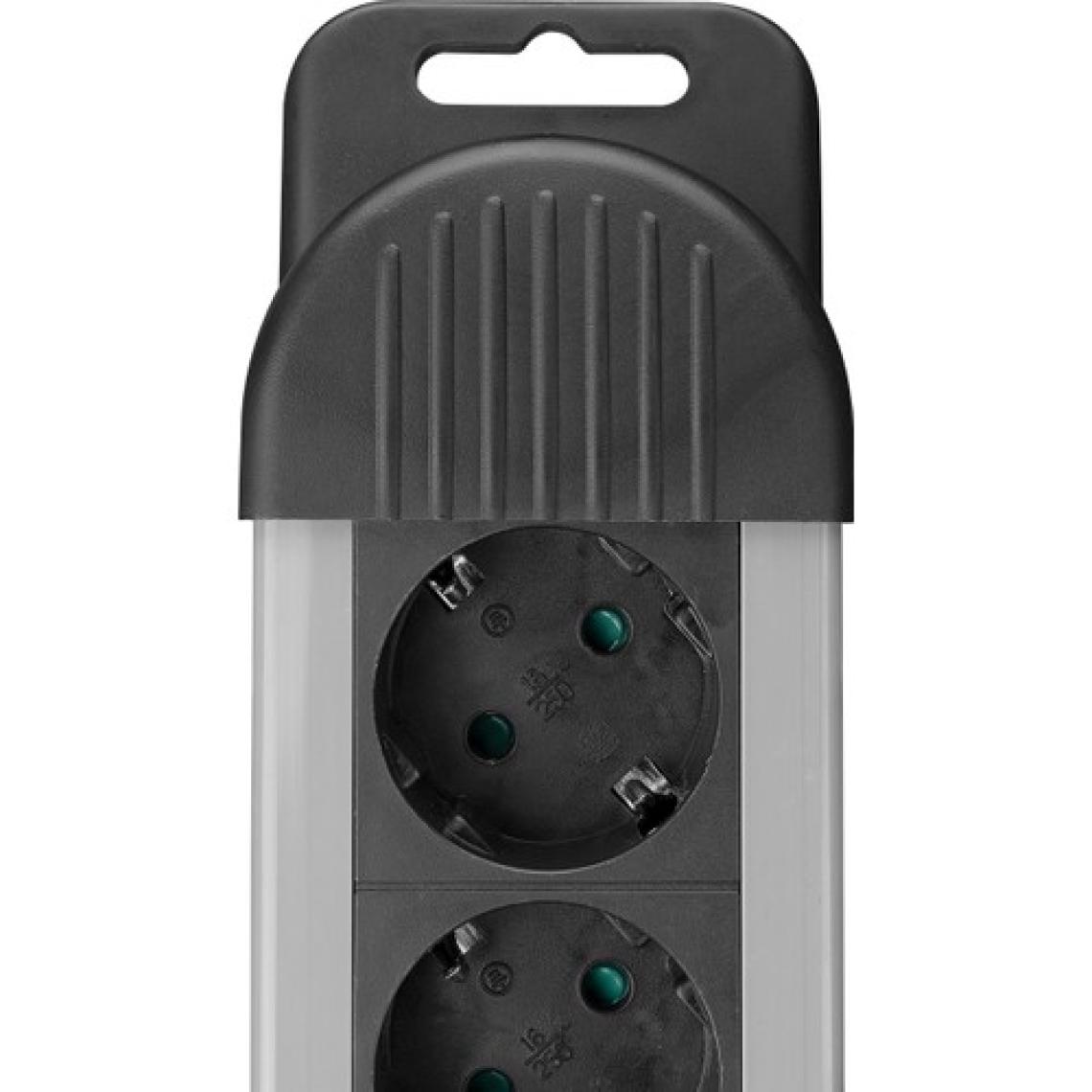 S-Link Swapp Spgks03 1.5M 3G1.5Mm2 900 Joule 3Lü Akım Kor. Gri Priz Çoklayıcı