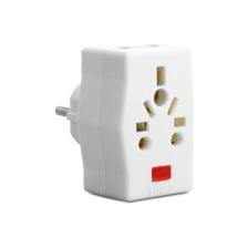 S-Link Slx-W796 Universal - Türk Çevirici + 2 Port Çoklayıcı Akım Kor. Priz