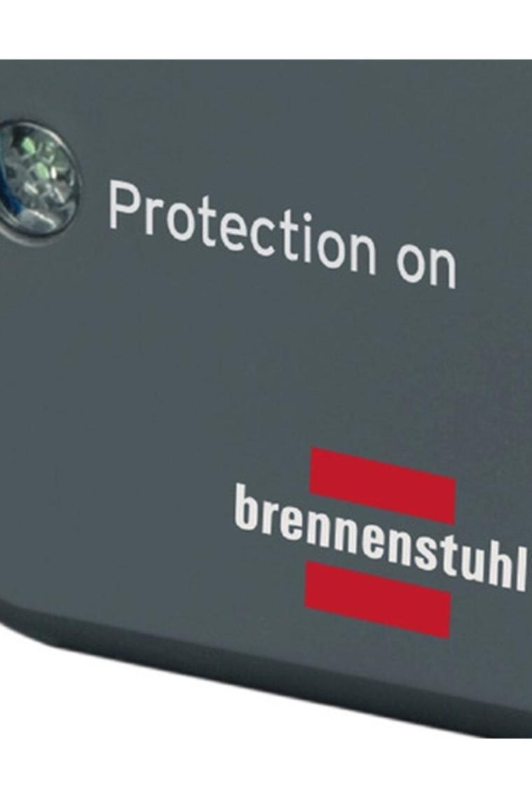 Brennenstuhl Primera Line 13.500 mAh Akım Korumalı Uzatma Priz Tekli Siyah