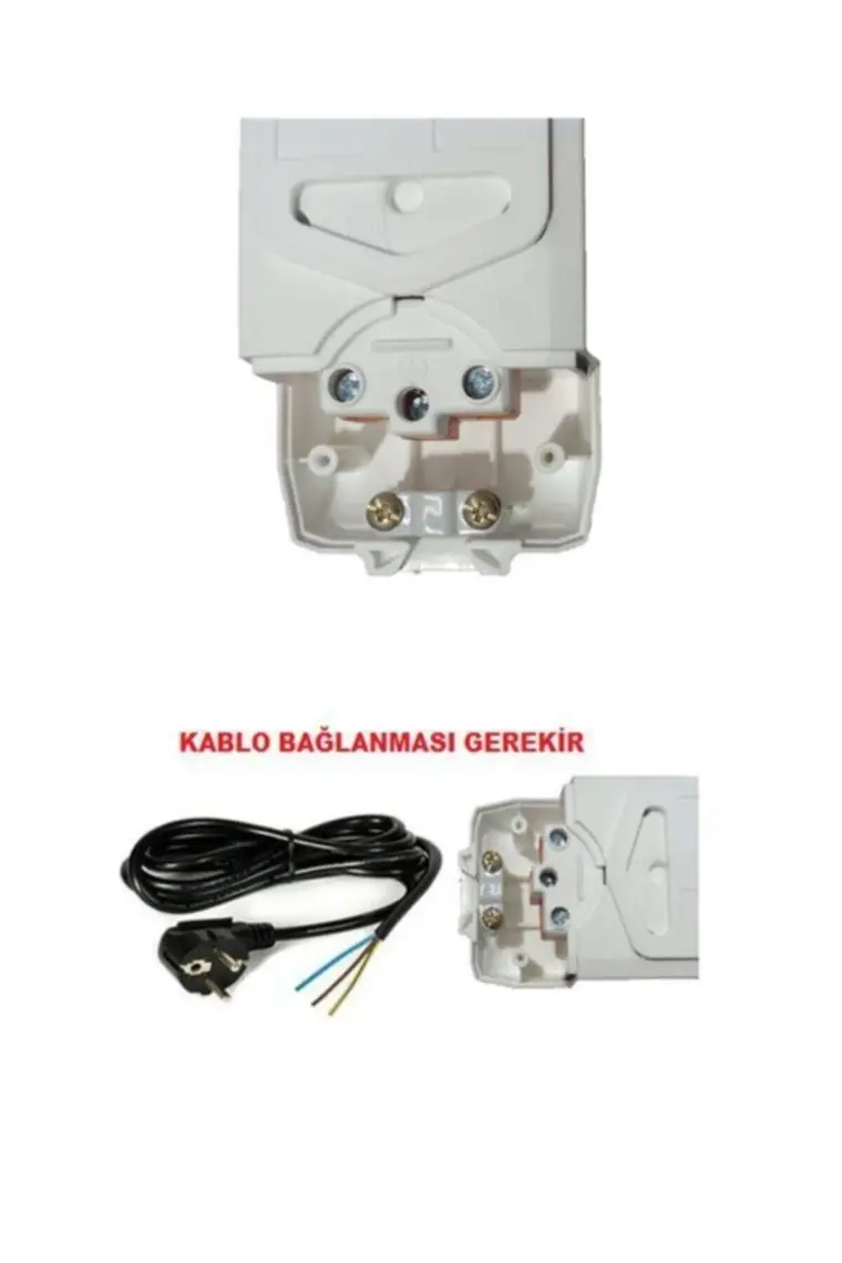Viko Siyah 4'lü Anahtarlı Grup Priz Klemensli Kablosuz