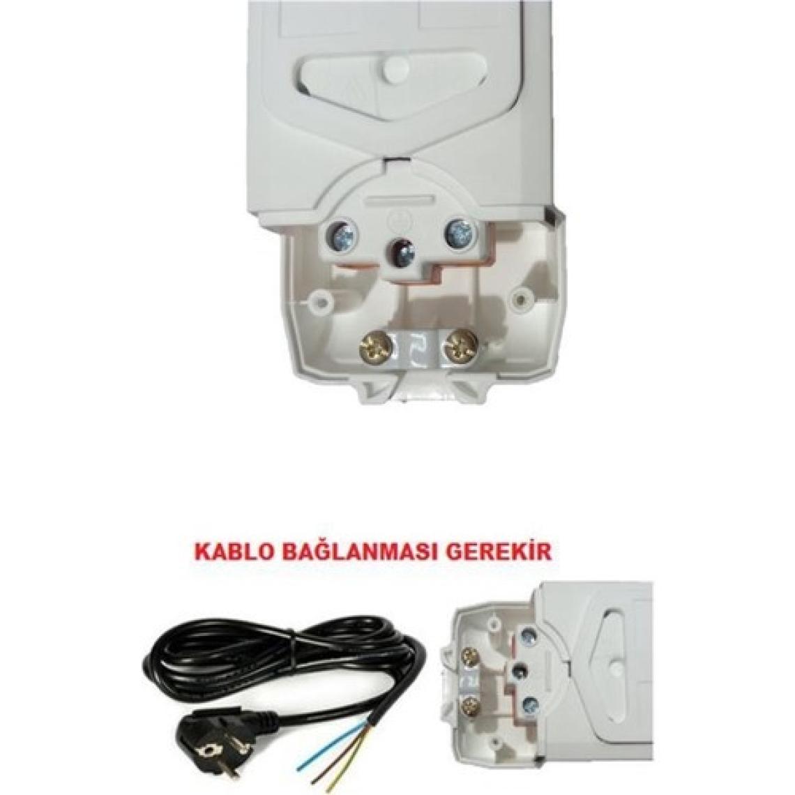 Viko Multi-let Anahtarlı Topraklı 3'lü Kablosuz Siyah Grup Priz
