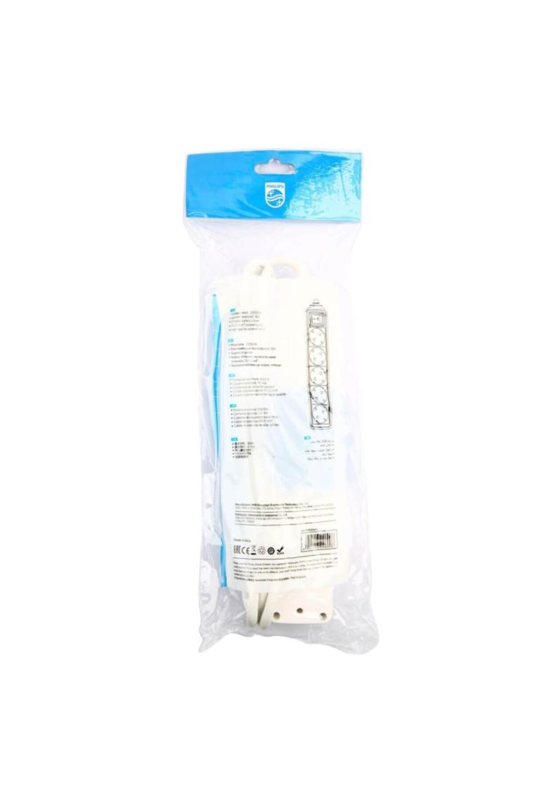 Philips SPS1050A-51 5'li 2 m Anahtarlı Grup Priz