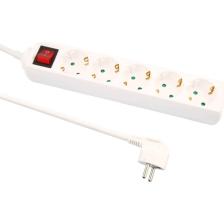 Philips SPS1050A-51 5'li 2 m Anahtarlı Grup Priz