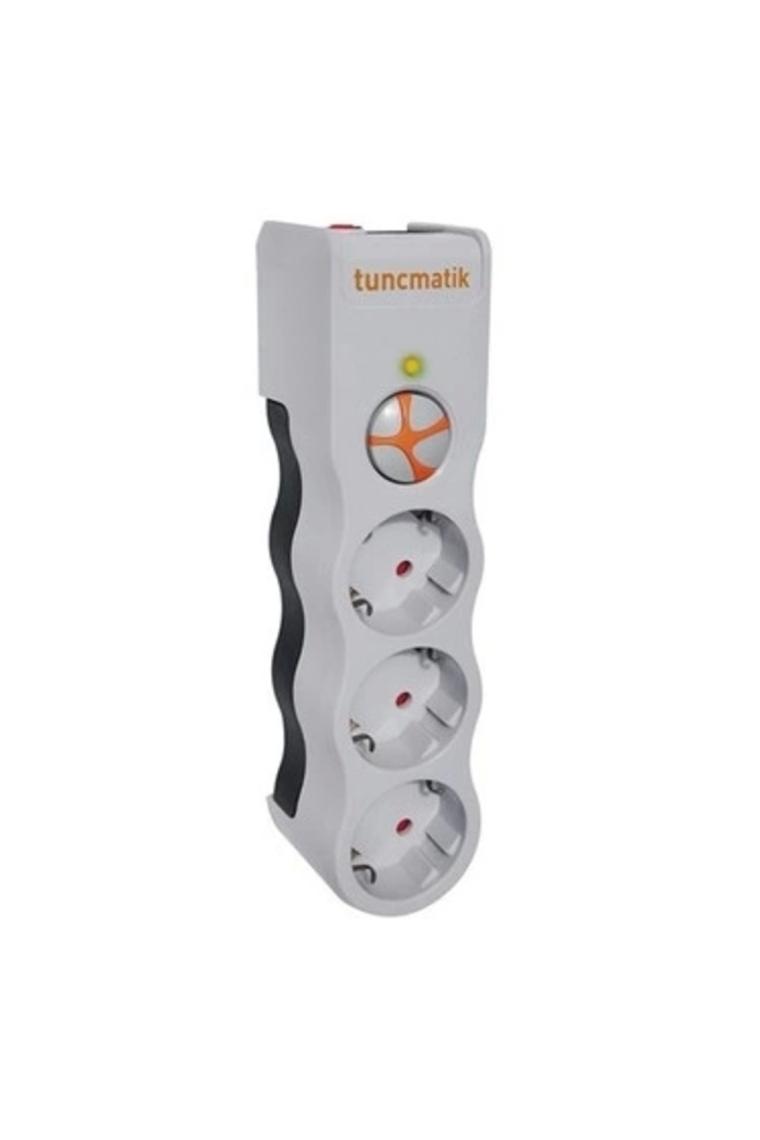 Tunçmatik PowerSurge 3 525 Joule TSK5083 3'lü Beyaz Akım Korumalı Priz