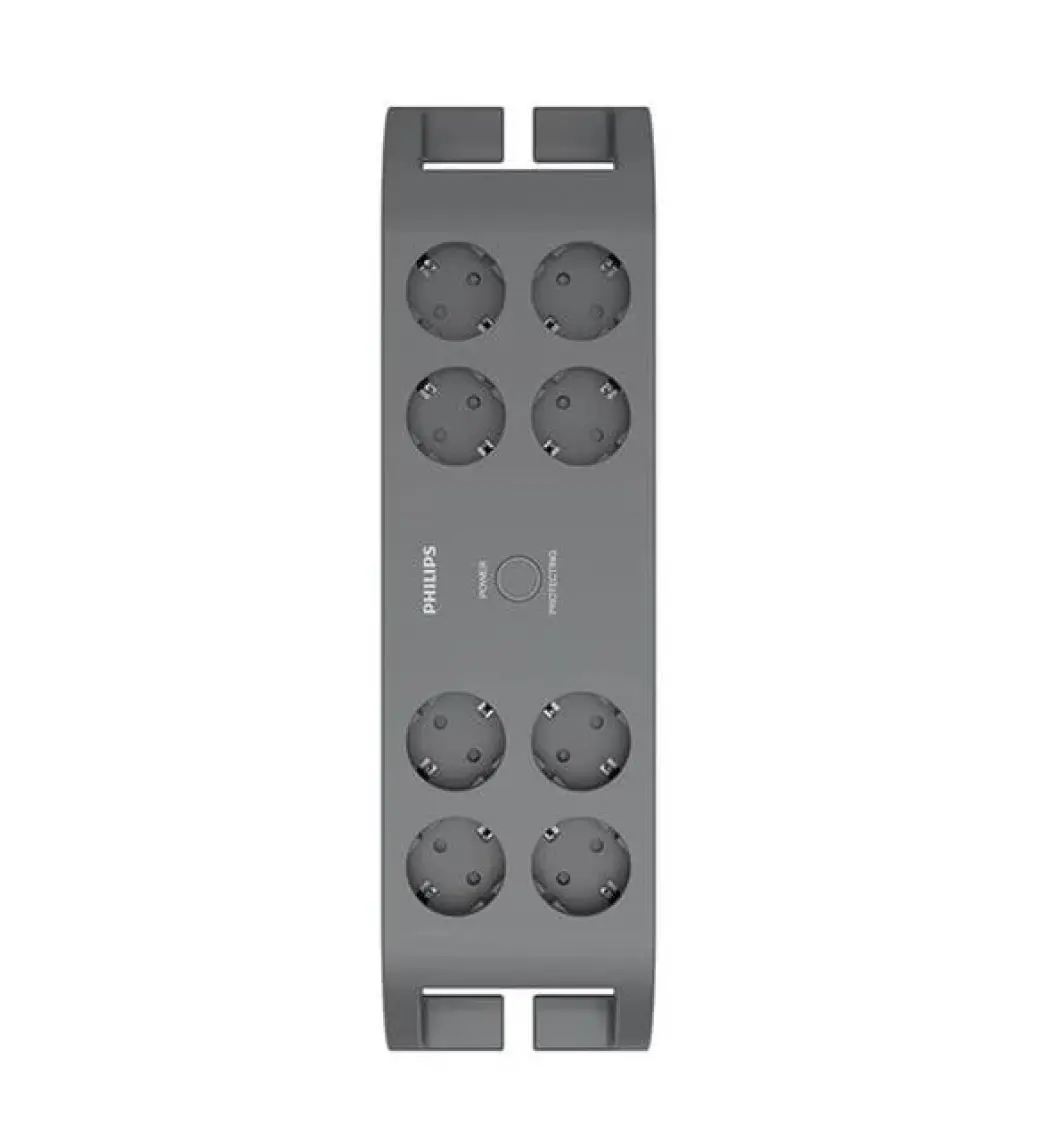 Philips SPN3180A/62 Akım Korumalı Priz 8'li 2m 900J Çocuk Güvenliği Çıkışı