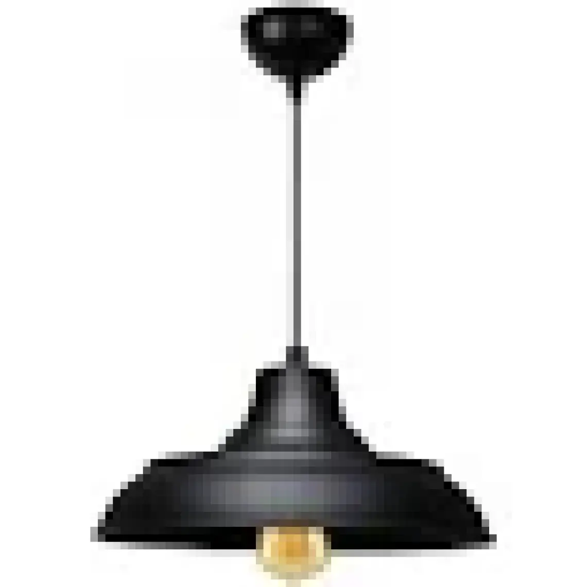 Homing Retro Siyah Sarkıt Metal AYD-3520