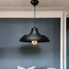 Homing Retro Siyah Sarkıt Metal AYD-3520