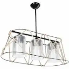 Modelight Gezegen 3Lü Optik Şeffaf Camlı Avize