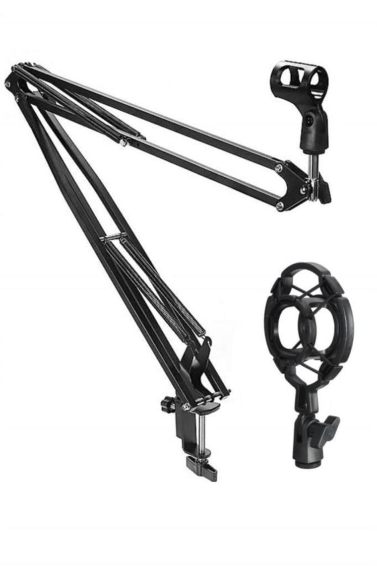 Nb40hy Set Stüdyo Mikrofon Için Stand Ve Shock Mount (50X50 BÜYÜK BOY)