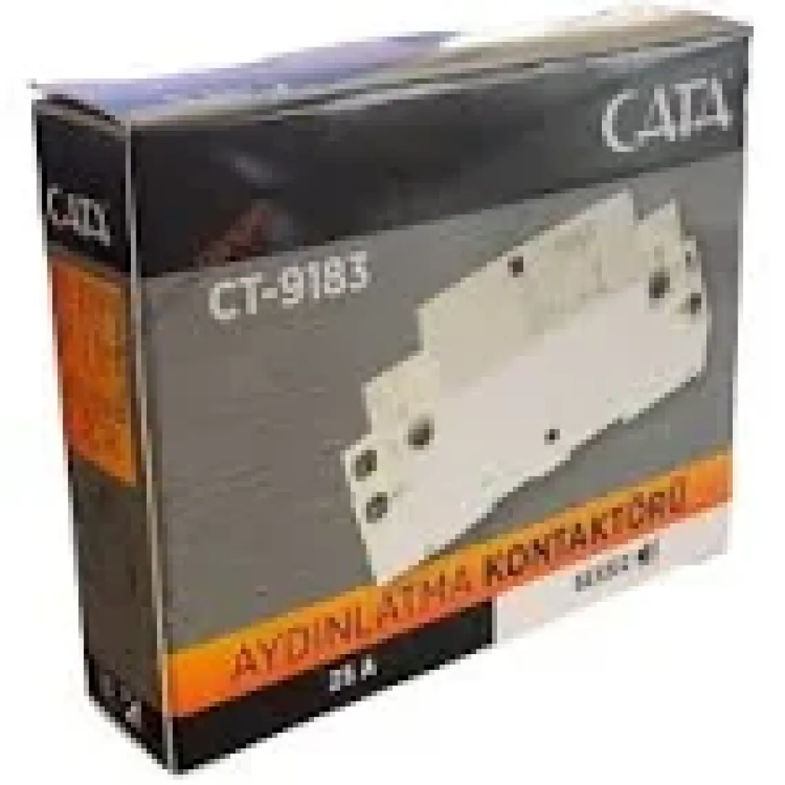 Cata CT-9183 Sessiz Aydınlatma Kontaktörü Modüler Kontaktör 25A