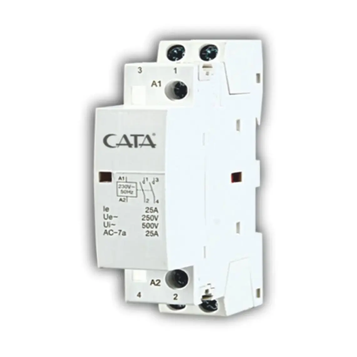 Cata CT-9183 Sessiz Aydınlatma Kontaktörü Modüler Kontaktör 25A