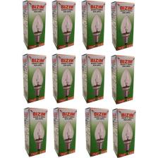 Bizim 12 Adet E14 Duy Tuz Lambası Ampülü 10 Watt