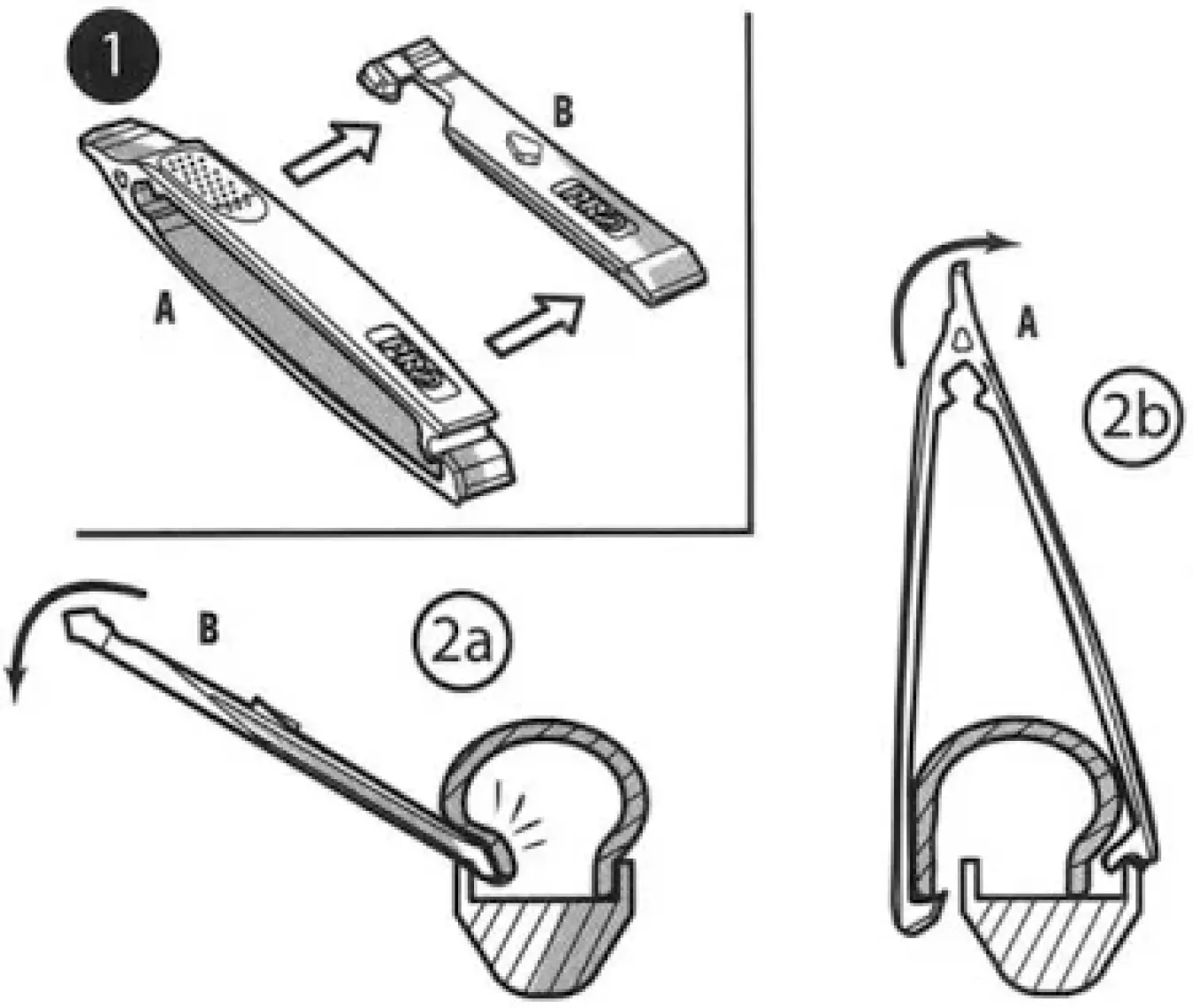 Pro Tubeless Lastik Sökme Takma Levyesi