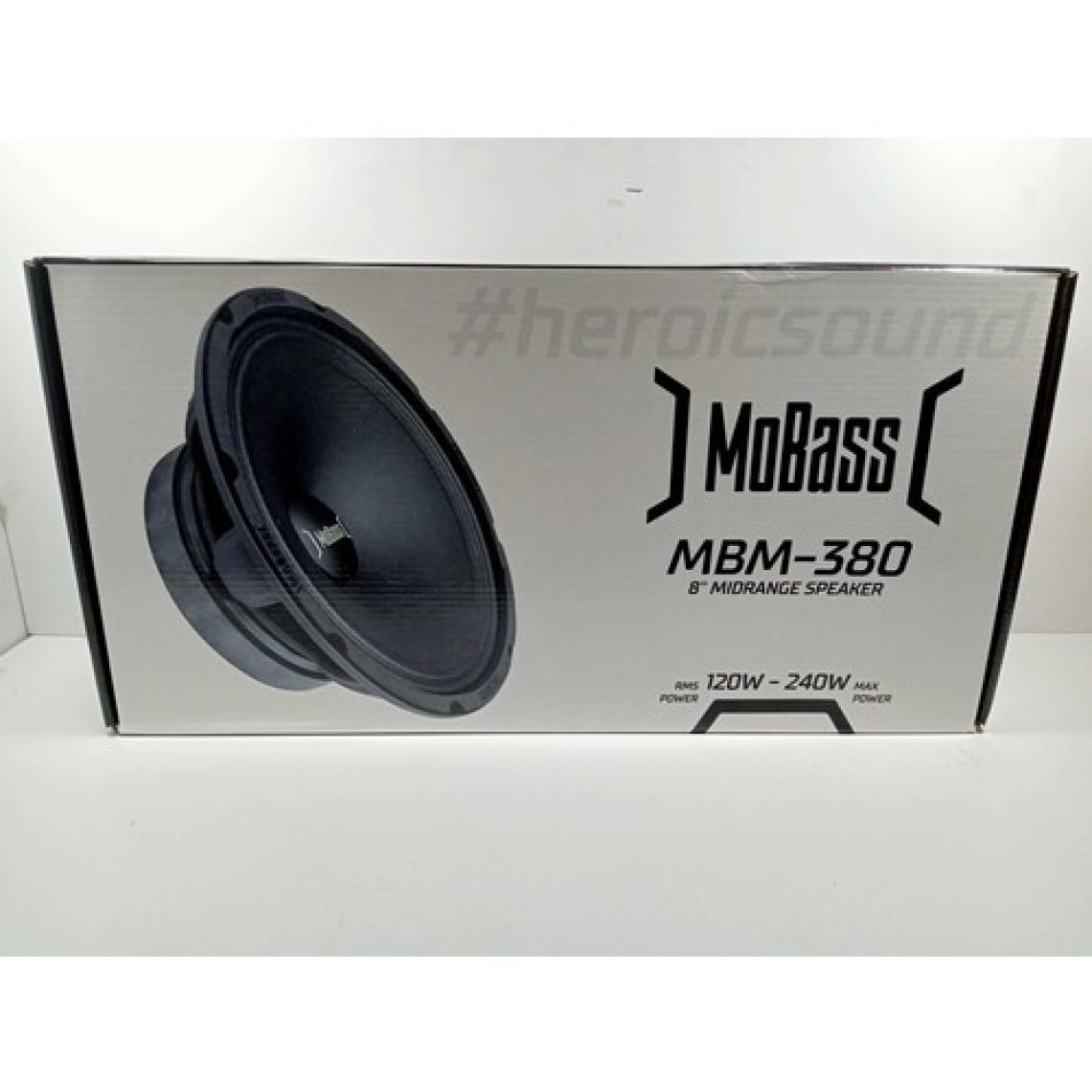 Mobass 20CM Midrange – Mobass MBM-380 240W 120RMS Midrange