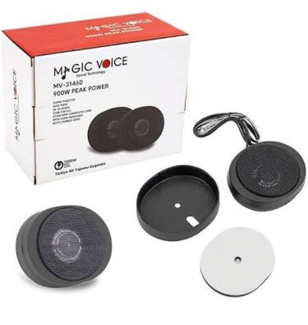 Magıcvoıce MV-31460 900W Peak Power RMS:350W Dome Oto Tweeter