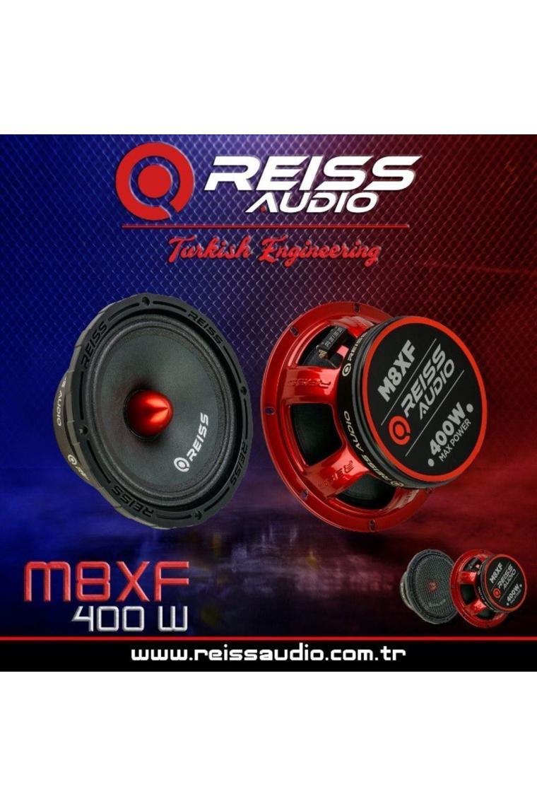 Reıss Audıo RS-M8XF MAX400W RMS150W Oto Mıdrange