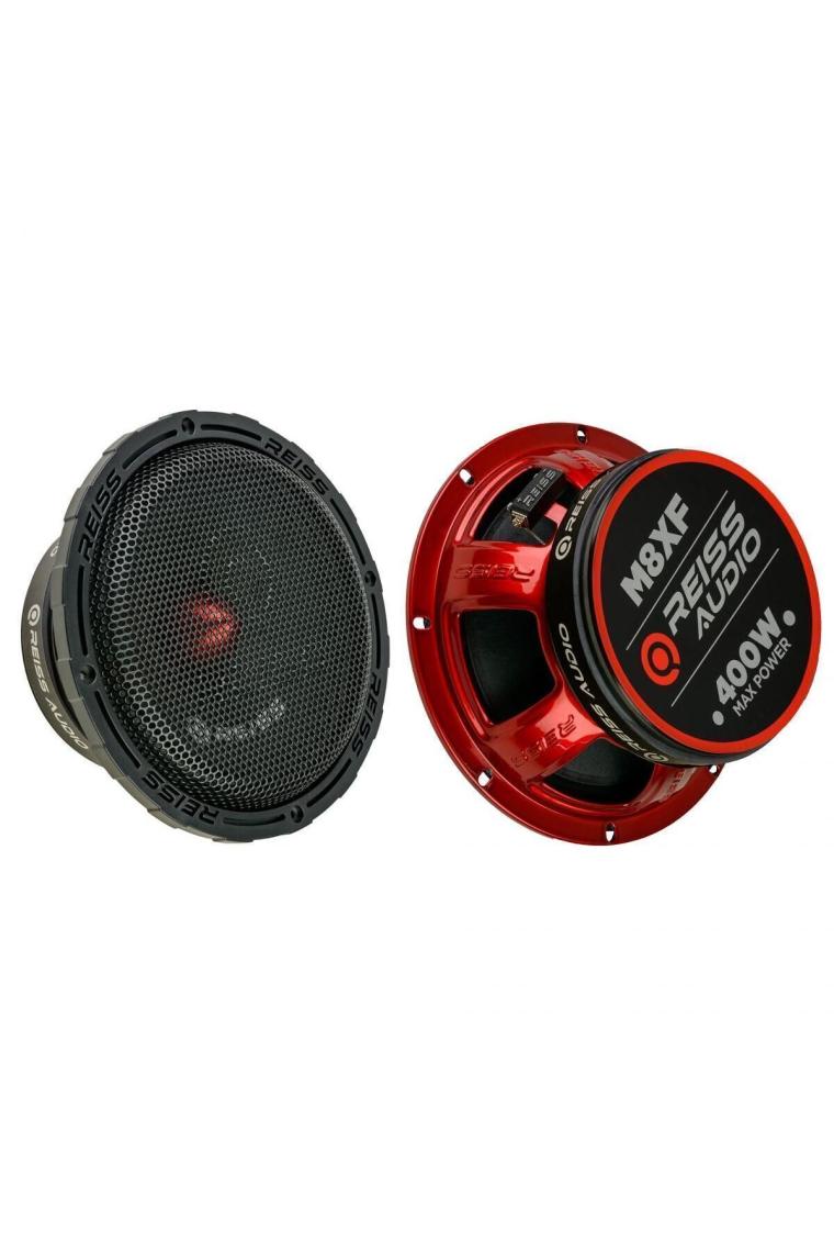 Reıss Audıo RS-M8XF MAX400W RMS150W Oto Mıdrange