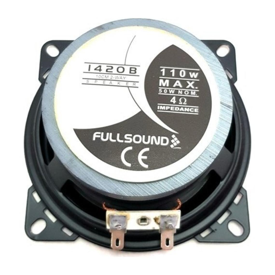 FullSound 10cm 110Watt Tweeterli Hoparlör