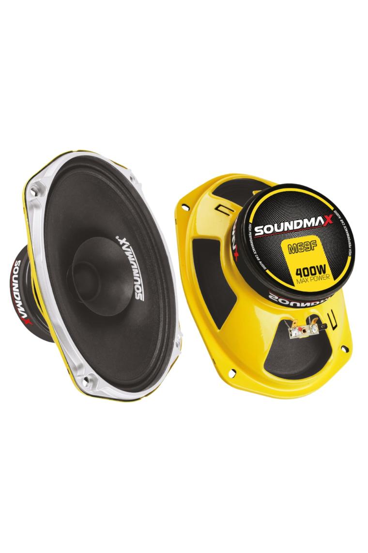 Sx-m69f 400 Watt 6x9 Oval Midrange Çift Fiyatıdır
