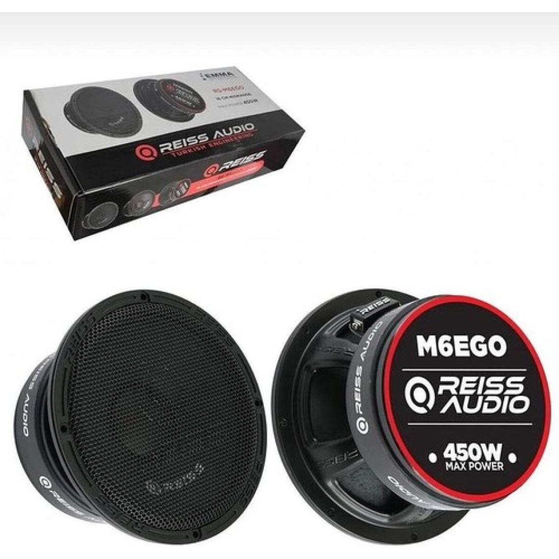 Reiss Audio 16CM Midrange RS-M6EGO Tanesi 450WAT 200RMS