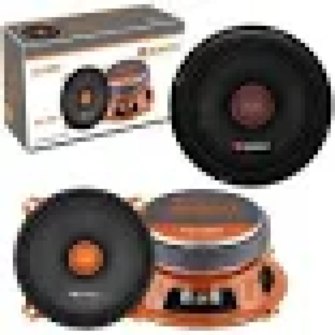 Edison Oto Mıdrange 13cm 400W 80W Rms Pro 2 Adet Edıson Ed-Mr5