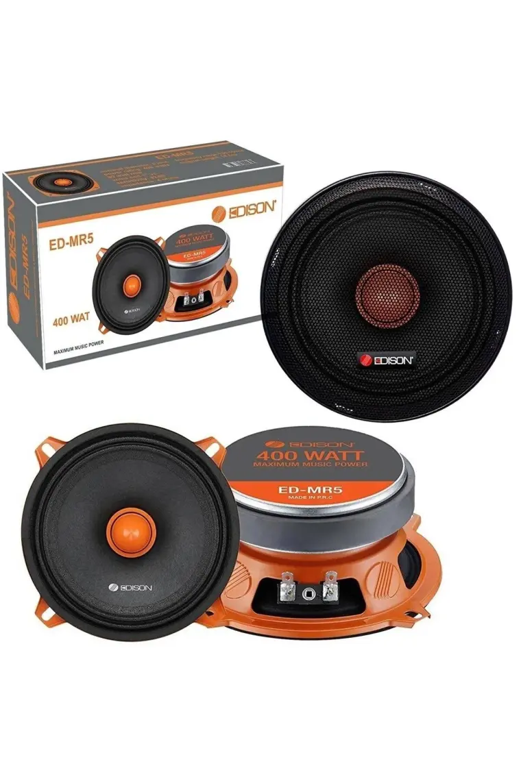 Edison Oto Mıdrange 13cm 400W 80W Rms Pro 2 Adet Edıson Ed-Mr5