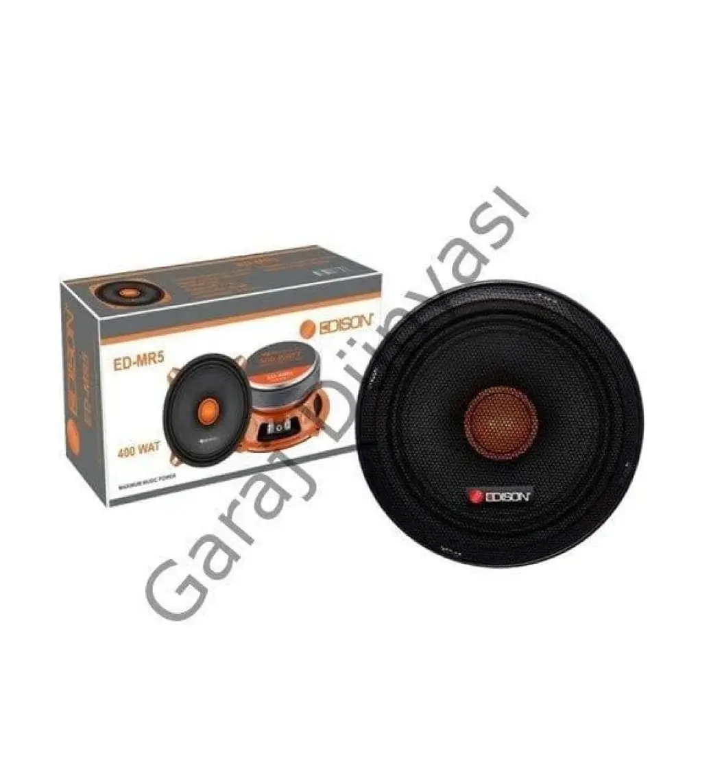 Edison Oto Mıdrange 13cm 400W 80W Rms Pro 2 Adet Edıson Ed-Mr5