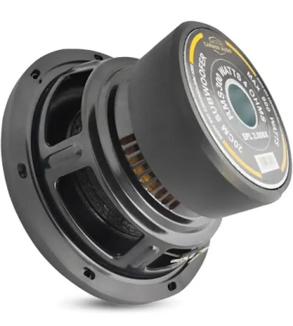 Carmon 20 cm Subwoofer Profosyonel Bass 900W 300 Rms Kabinsiz