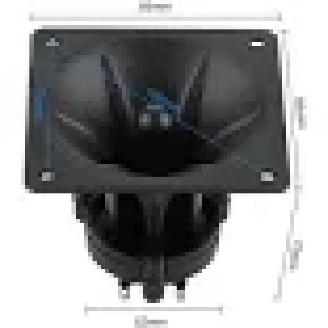 Magic Magıcvoıce MV-4483 Piezo Kare Tweeter 10X10 Mıllenıum TS-1011(YEDEK Tweeter)
