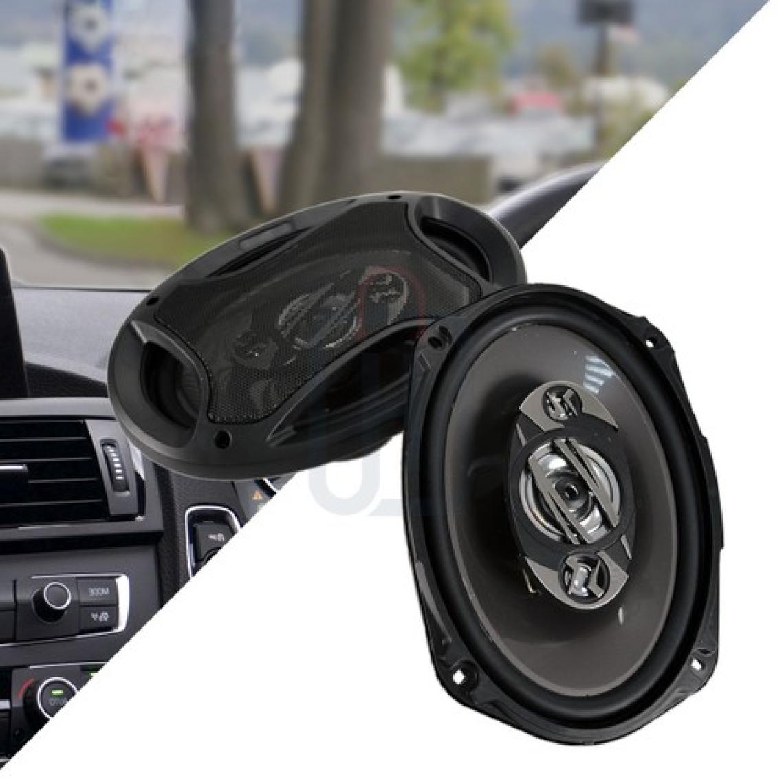 Drivetec Oto Hoparlör 15Cm 23Cm Oval Kolon 950W 4 Yollu 2Li Takım