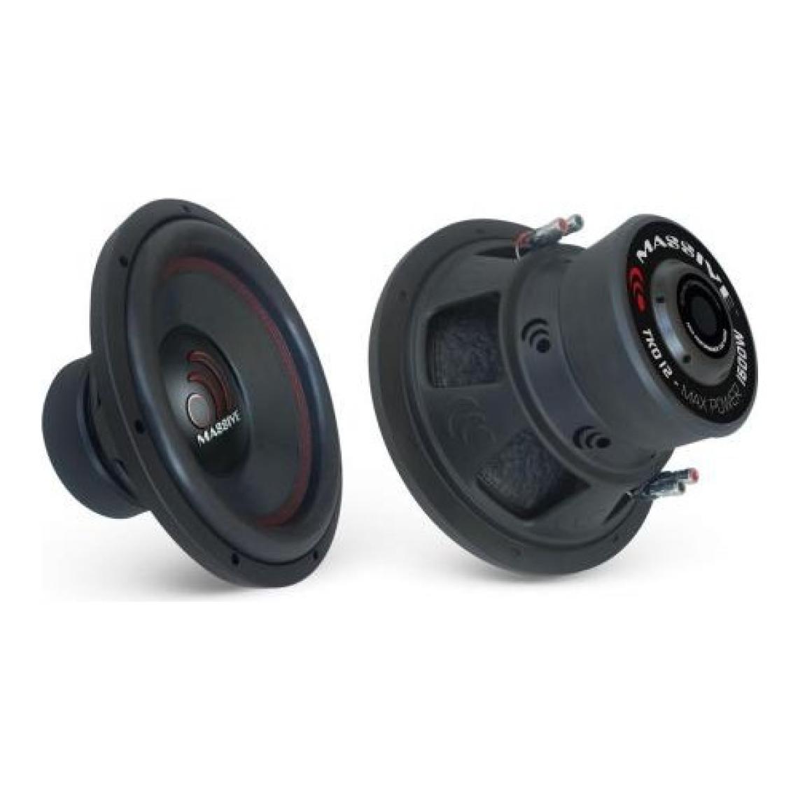 Massive Tko-12 D4 30 cm 1600W 800RMS Spl Subwoofer