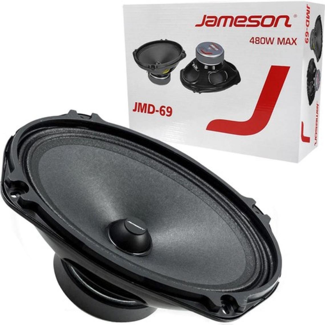 Jameson Oto Mıdrange Oval 6x9 480W Kapaklı 2 Adet Jameson Jmd-69