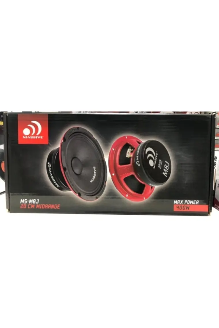 Mobass Ms-M8J 20 Cm Midrange 400 W Max Power  150 W Rms Power