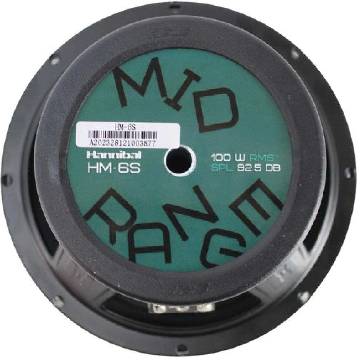 Deaf Bonce Hannibal Hm-6s 16 cm 200W 100RMS Spl Midrange 1 Takım 2 Adet