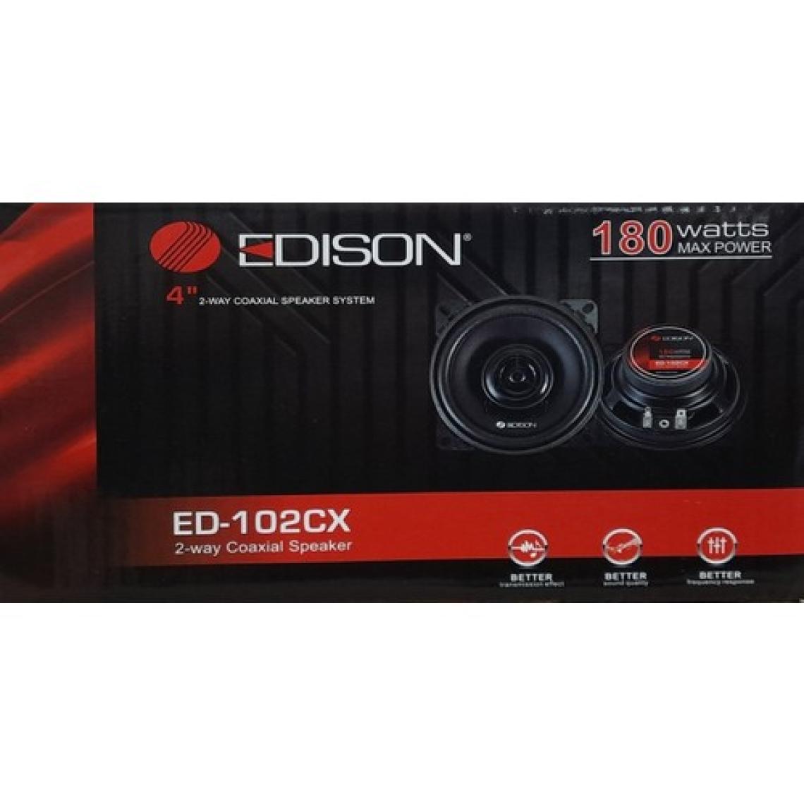 Edison Ed 102CX 10 cm 2 Yollu Tweeter'lı Kapı Hoparlörü