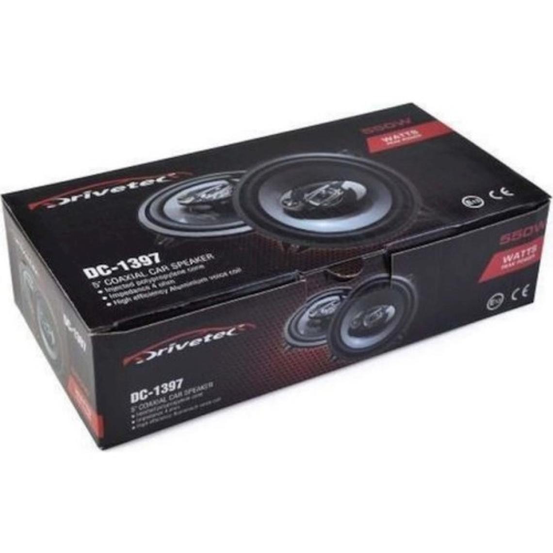 Drivetec DC-1397 550W 13CM Hoparlör Yüksek Ses Kalitesi