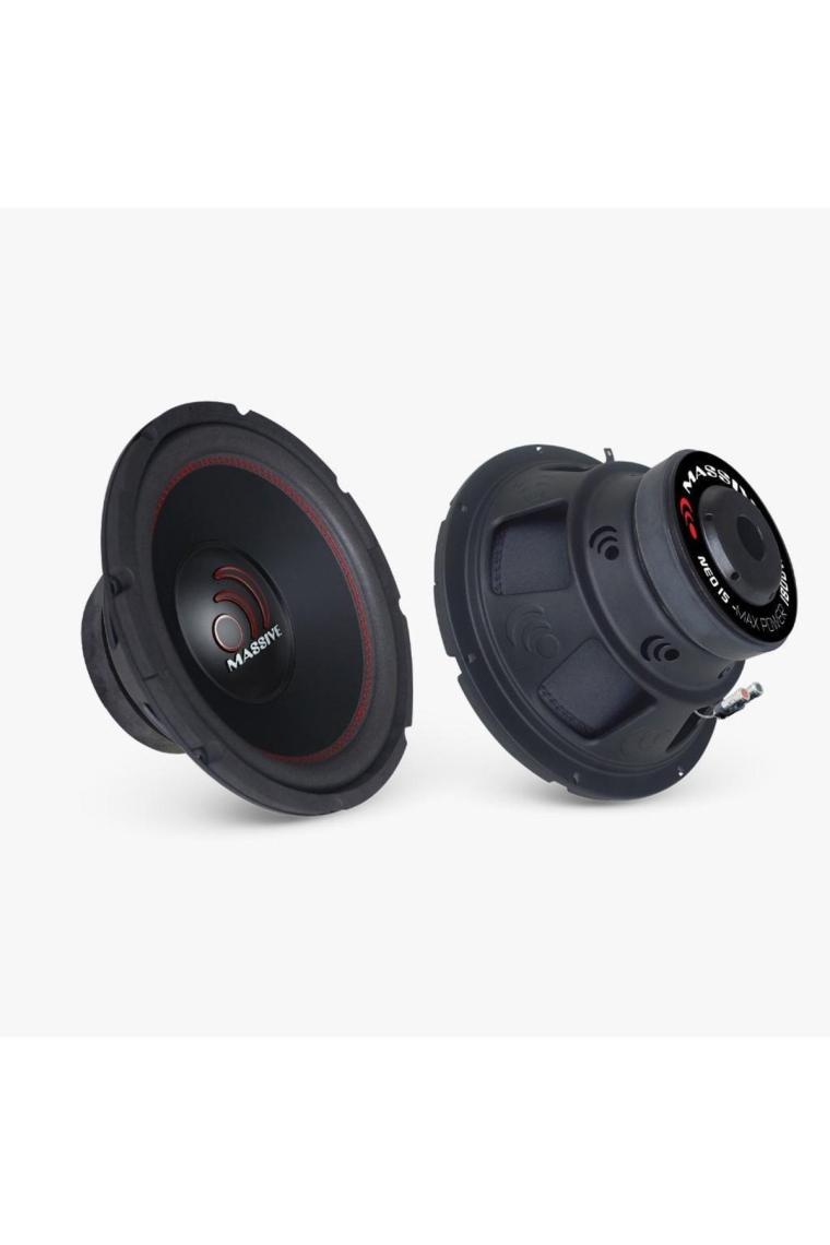 Massive MS-NEO15 38 cm Subwoofer Bas 1800 Watt Maximum Power MS-NEO15