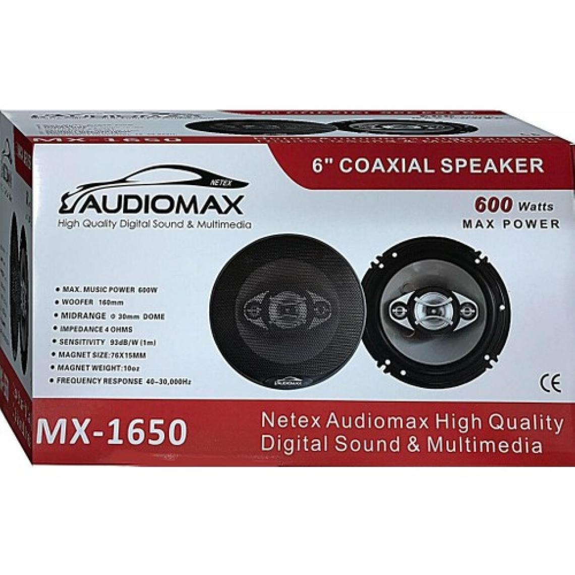 Audiomax Mx 1650 .16 Cm Oto Hoparlör