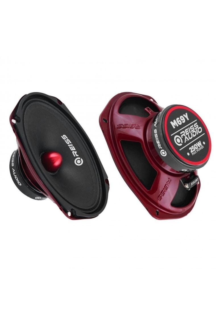 Reiss Audio Reıss RS-M69Y 6x9 Inc Max 250W 100 Rms Midrange