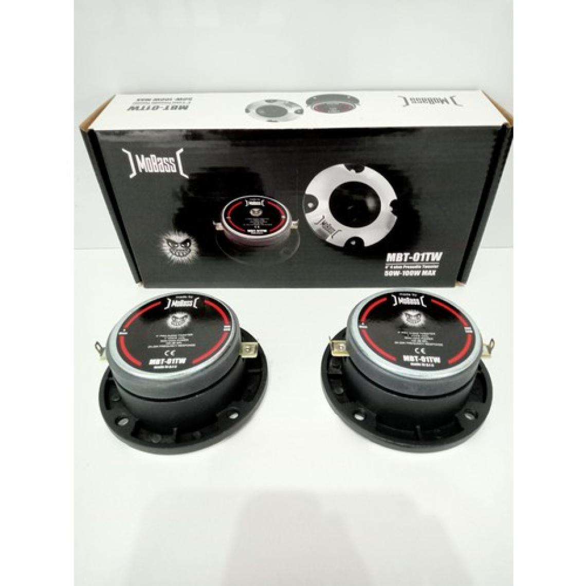 Mobass Dome Tweeter 10CM – 100W 50RMS 10CM Dome Tweeter Tiz